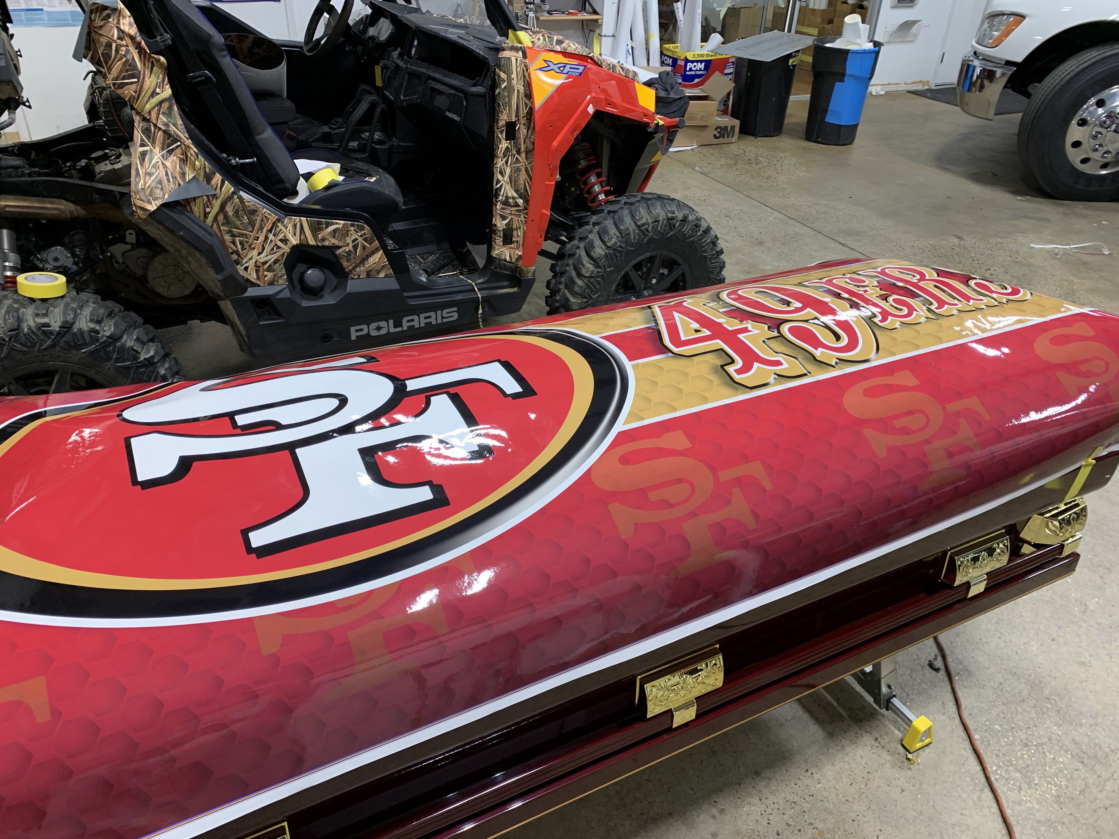 San Francisco 49ers — Casket