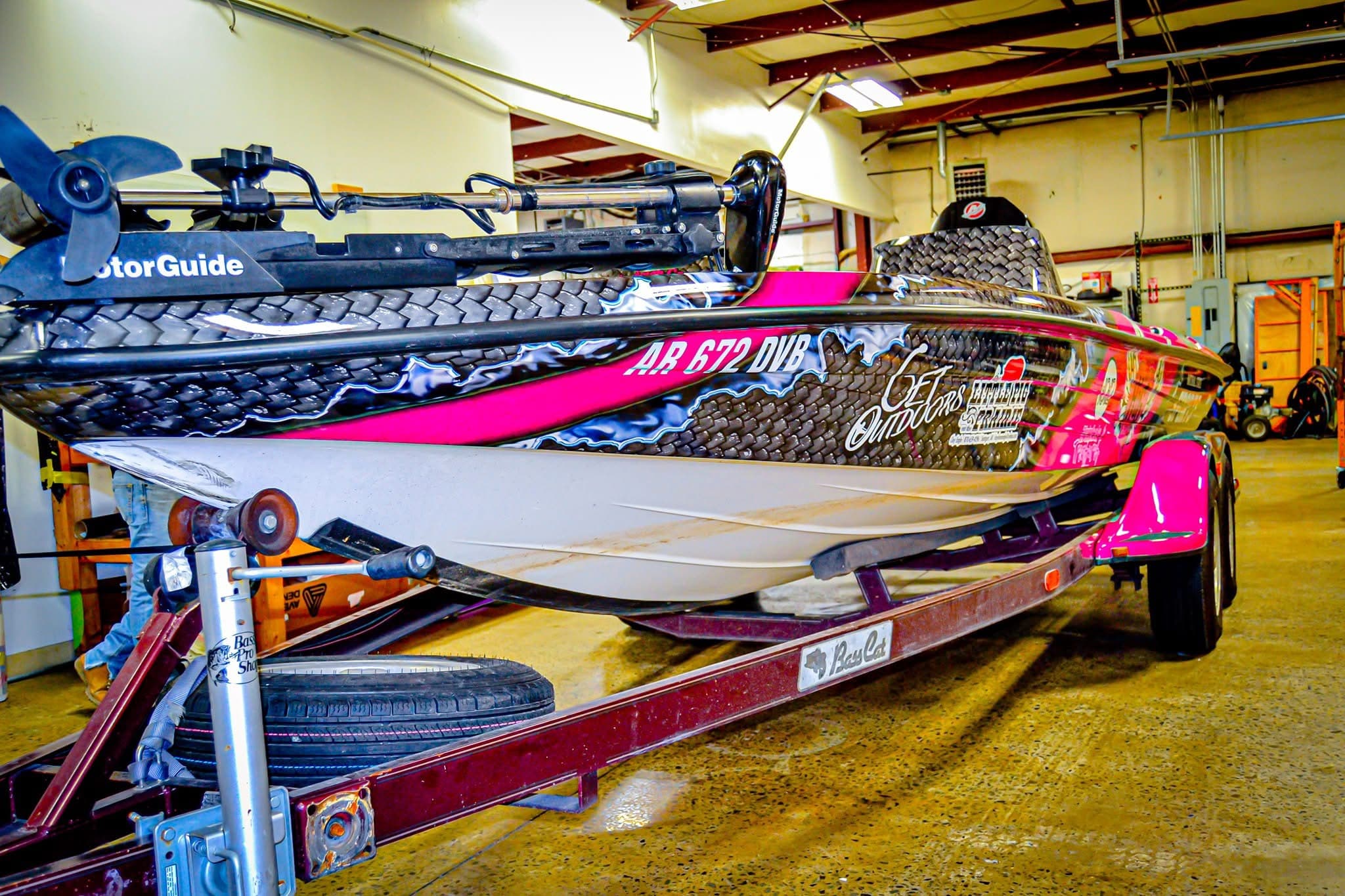 Bass Boat — Custom Wrap