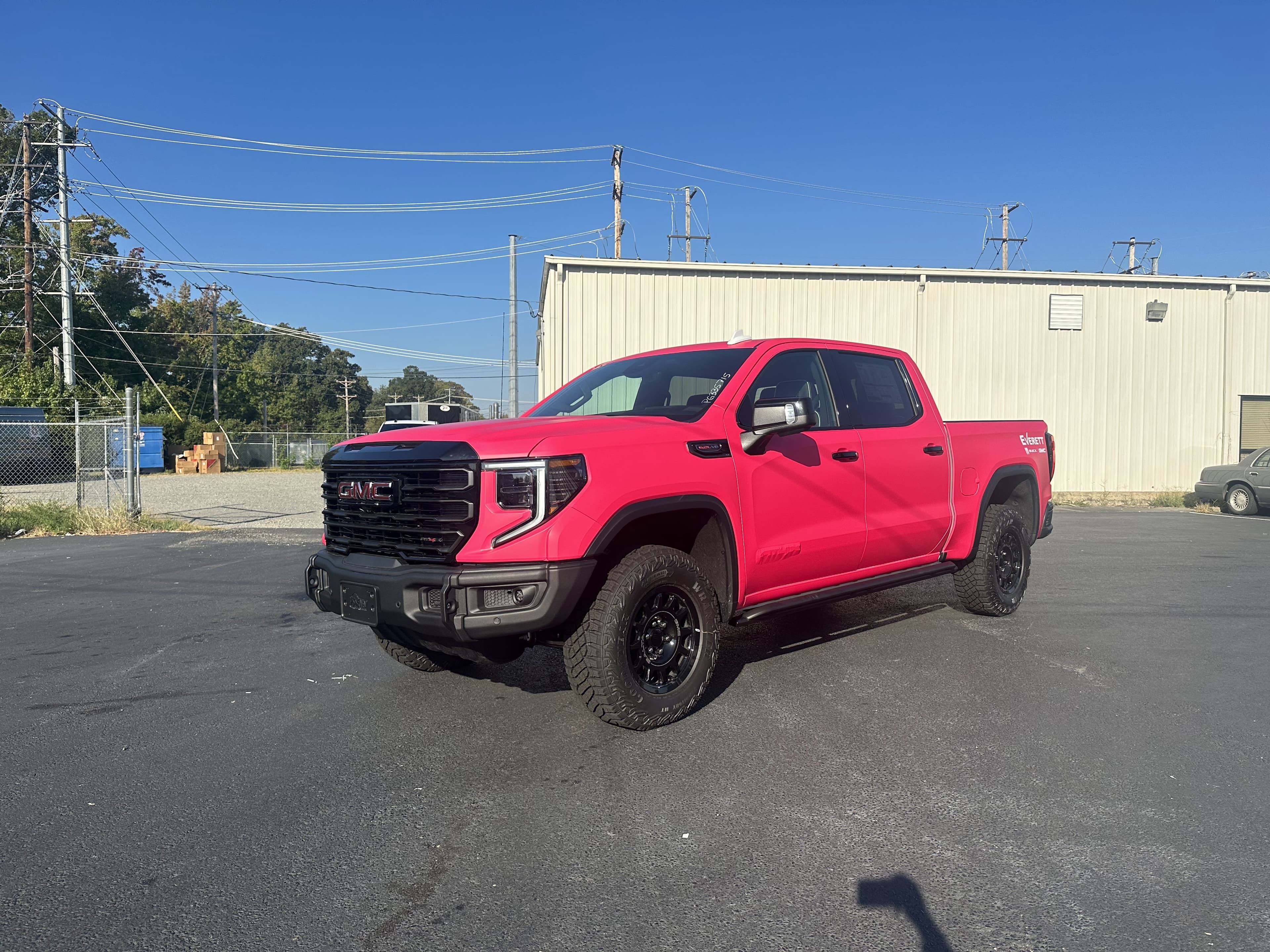 GMC Sierra 1500 — Matte Pink